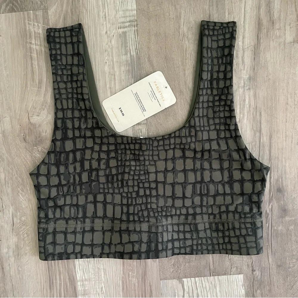 Fabletics‎ Harlow Reversible Sports Bra Workout gym size large